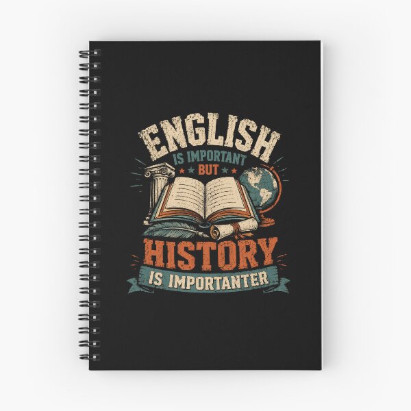 Item preview, English Is Important But History Is Importanter Historian Teacher Student Education designed and sold by JonesFlora2025.