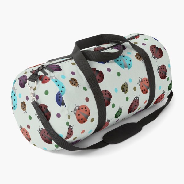 Item preview, Cute Multicolour Ladybug seamless pattern/ Whimsical Beetle Design designed and sold by RuwaDesignArt.