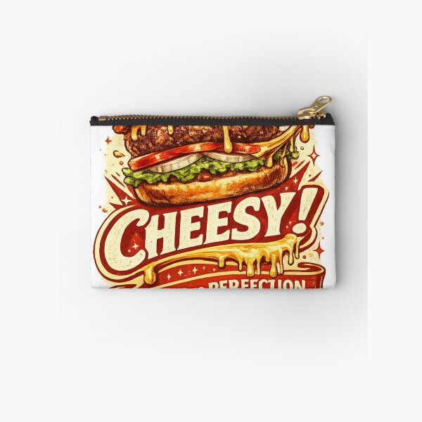 Item preview, Cheesy Melted To Perfection: Melted Cheese Dripping Burger designed and sold by irfanshikh.