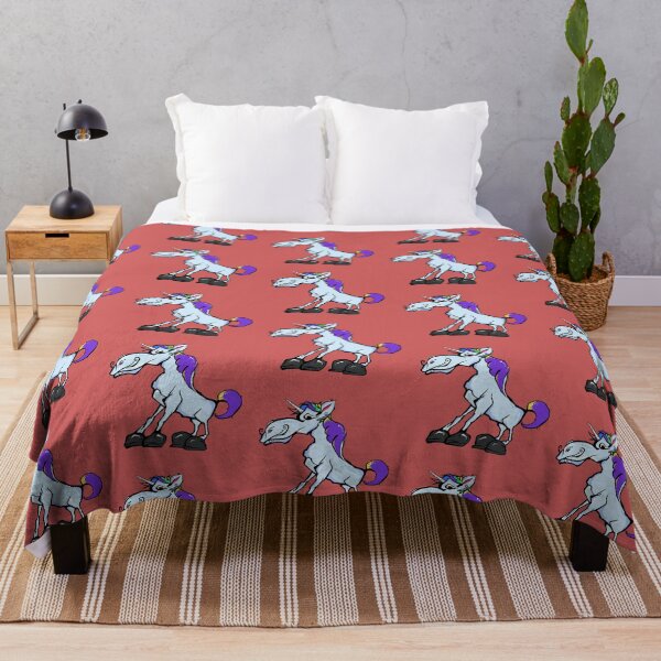 Aperçu de l'œuvre Crazy Funny Unicorn créée et vendue par MephobiaDesigns.