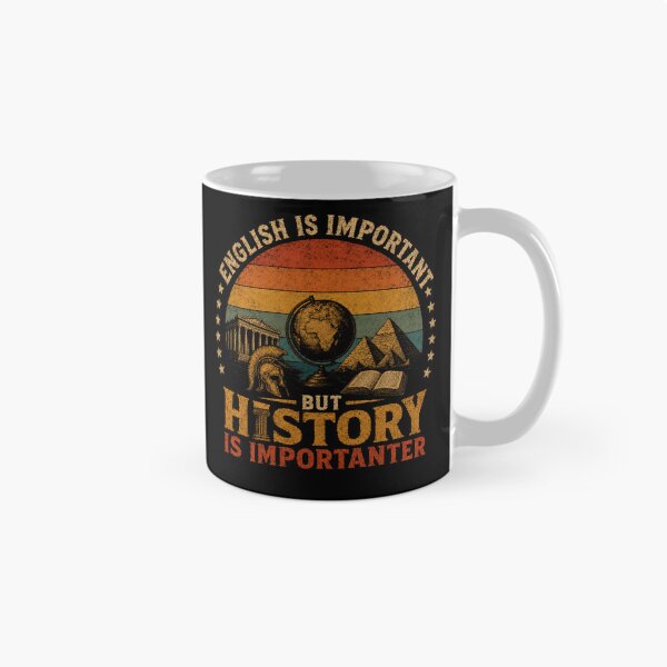 Item preview, English Is Important But History Is Importanter History Teacher Student Lover designed and sold by JonesFlora2025.