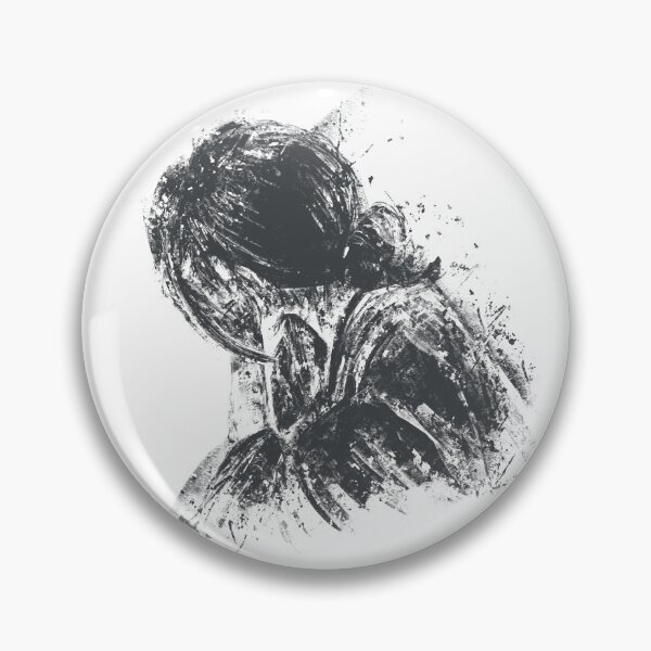 Item preview, Expressive Ink Grunge Female Portrait Art designed and sold by drTerrens.