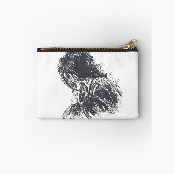 Item preview, Expressive Ink Grunge Female Portrait Art designed and sold by drTerrens.