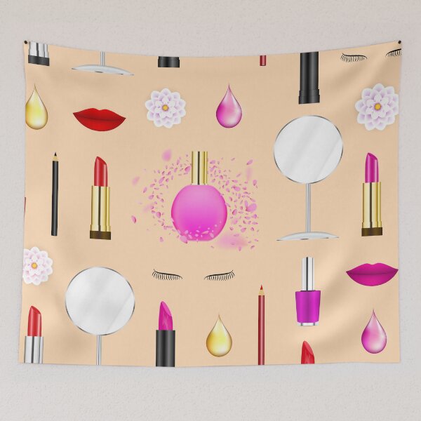 Item preview, Beauty and Makeup Pattern designed and sold by GraffiTimi.