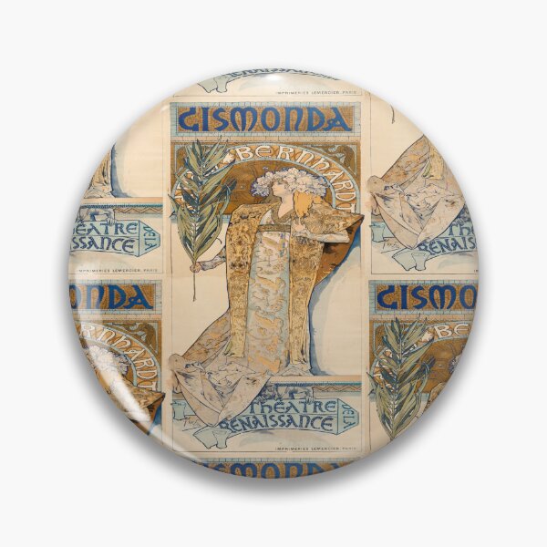 Item preview, Gismonda Woman With Palm Branch designed and sold by artofuniverse.