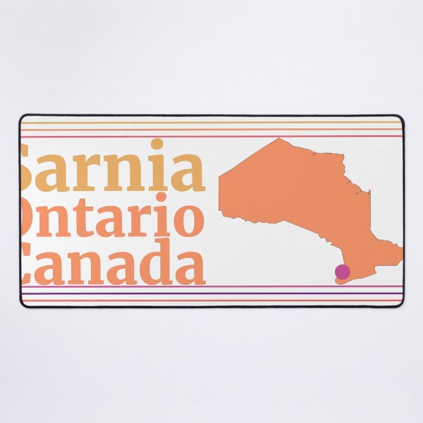 Item preview, Sarnia Ontario Canada City Marked On Map designed and sold by TheIconSmith.