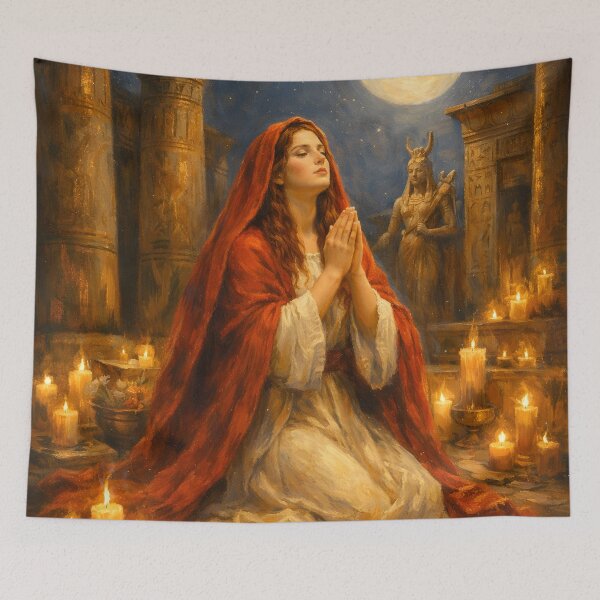 Item preview, Mary Magdalene Prays to Isis – Sacred Feminine Devotion designed and sold by SoniaSarkali.