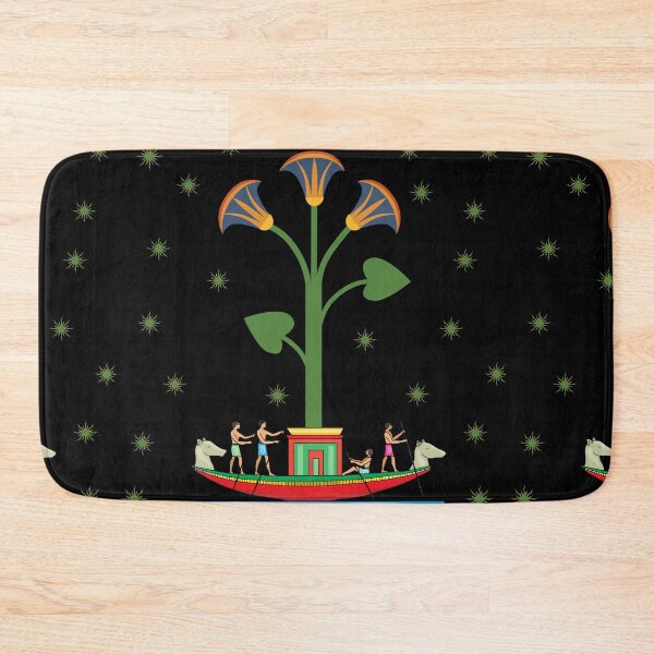 Item preview, Ancient Egyptian Nile Boat and Lotus Flower" designed and sold by DodoCraft3.