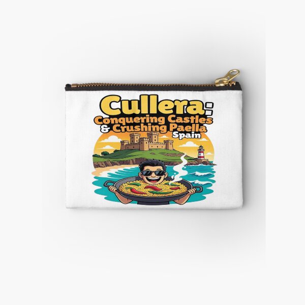 Item preview, Cullera Spain Travel T-Shirt | Conquering Castles & Crushing Paella Funny Vacation Graphic | Spanish Beach Food Lover Tee | Mediterranean Travel Gift | Printable POD Design designed and sold by Sushikidsntoddlers.