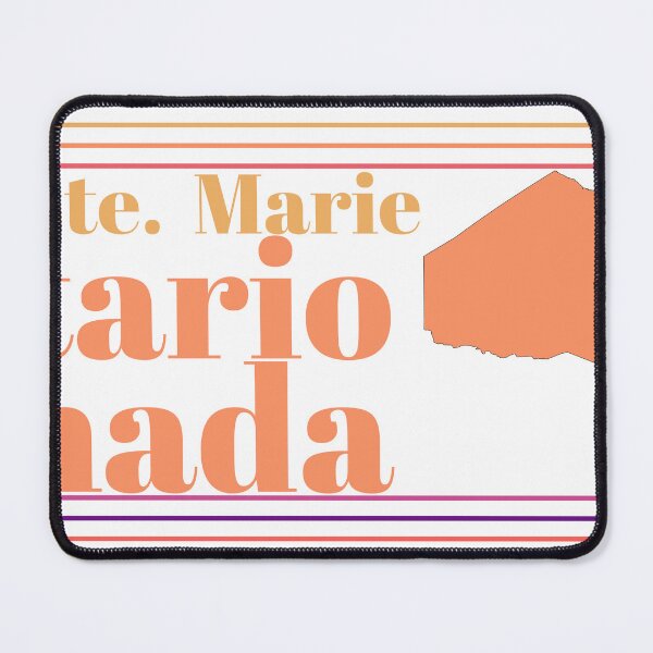 Item preview, Sault Ste. Marie Ontario Canada City Marked On Map designed and sold by TheIconSmith.