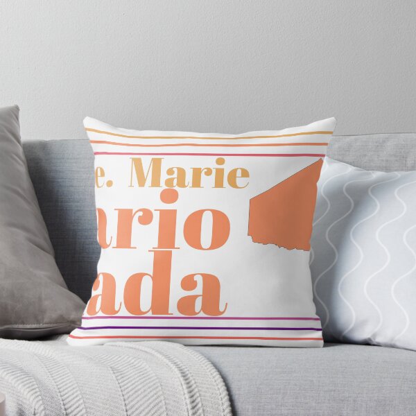 Item preview, Sault Ste. Marie Ontario Canada City Marked On Map designed and sold by TheIconSmith.