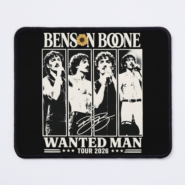 Item preview, Wanted Man Tour 2026 Benson Boone Vintage Concert designed and sold by PabloHaney.