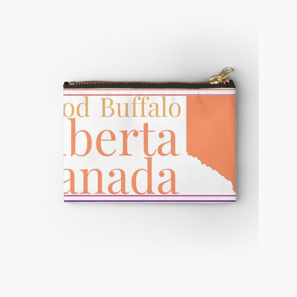 Item preview, Wood Buffalo Alberta Canada City Marked On Map designed and sold by TheIconSmith.