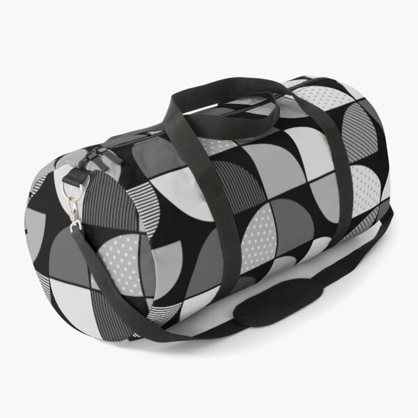 Item preview, Mid Century Modern Monochrome Textured Semi Circle Pattern designed and sold by Jyoti-Quotes.