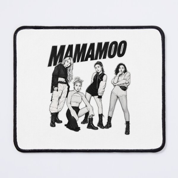 Item preview, Mamamoo Vintage Group Shirt, Black White Kpop Girlband Graphic Tee, Retro Fan Gift, Comfort Colors Shirt designed and sold by BerryHand.
