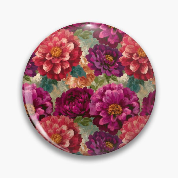 Item preview, Elegant Dahlias Floral - Hawaiian Flower Pattern  - Personal Gifts designed and sold by RoyalStarsPatts.