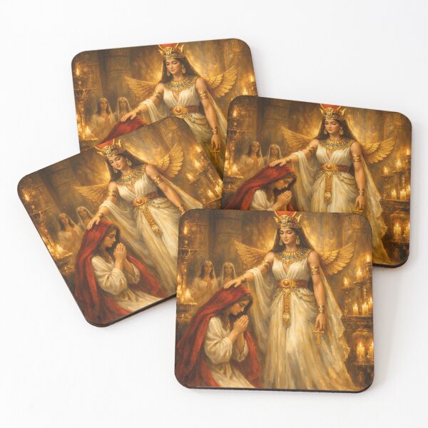 Item preview,  Mary Magdalene Prays to Isis – Sacred Feminine Devotion designed and sold by SoniaSarkali.