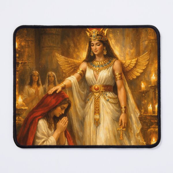Item preview,  Mary Magdalene Prays to Isis – Sacred Feminine Devotion designed and sold by SoniaSarkali.