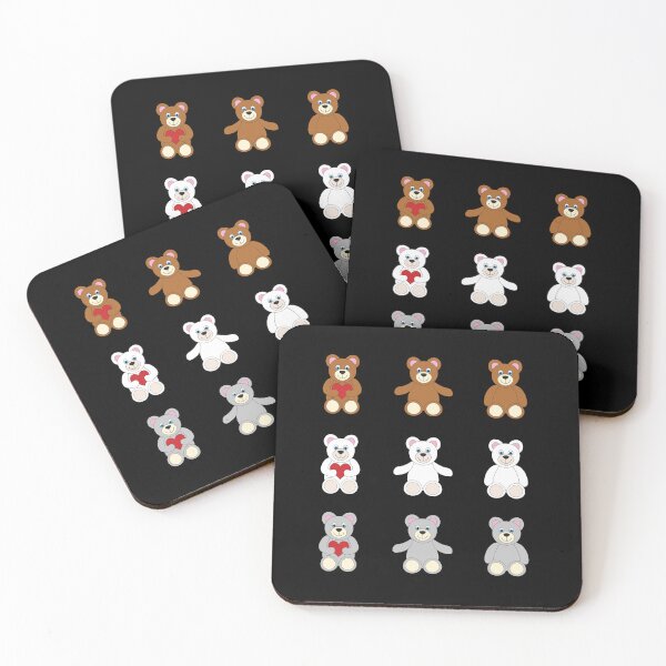 Item preview, Cute Happy Teddy Bear Set designed and sold by GraffiTimi.