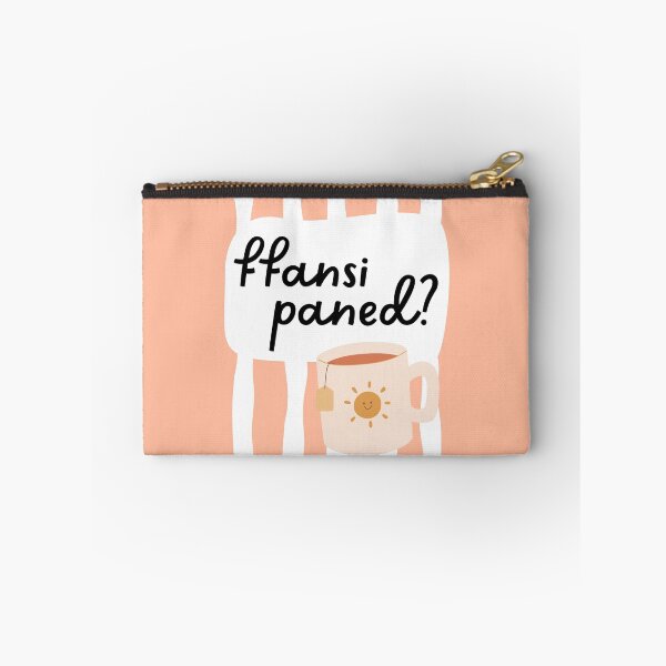Item preview, Ffansi paned? Want a cuppa? Tea-themed Welsh language art designed and sold by QuillPrints.