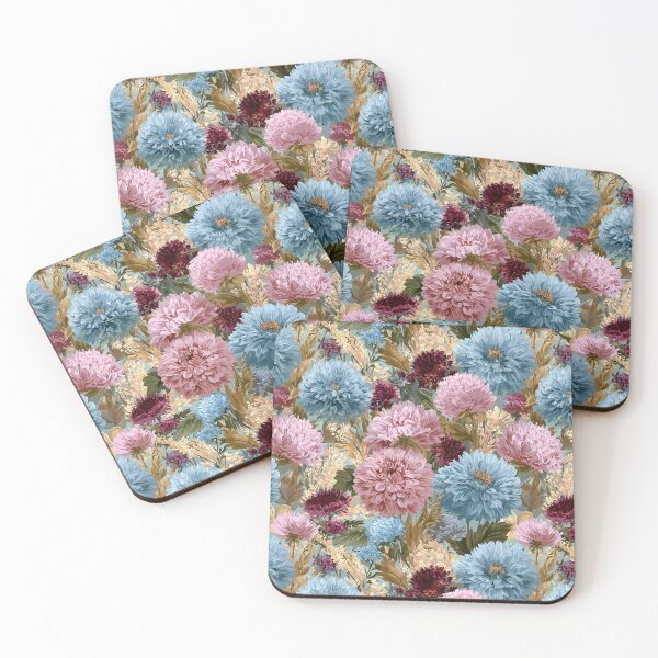 Item preview, Artistic Dahlias  - Flower Garden Pattern  - Retirement Gifts designed and sold by RoyalStarsPatts.