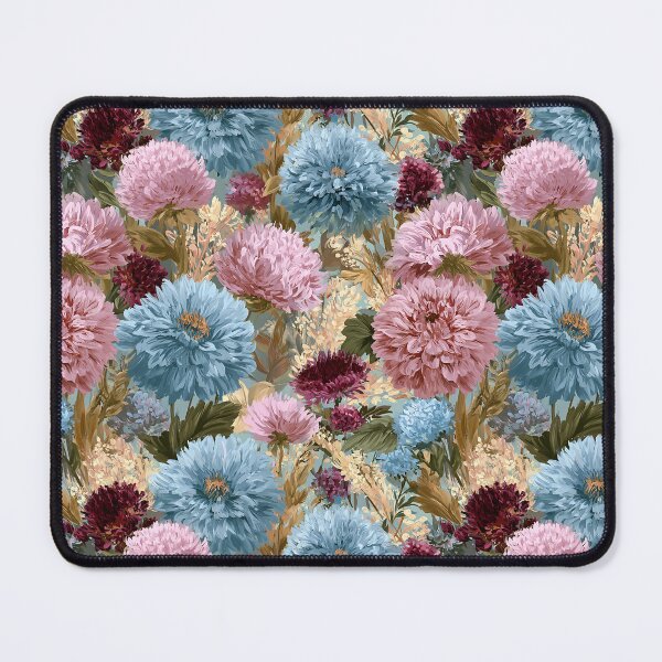 Item preview, Artistic Dahlias - Flower Garden Pattern - Retirement Gifts designed and sold by RoyalStarsPatts.