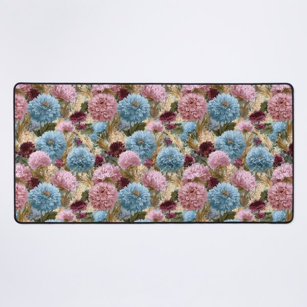 Item preview, Artistic Dahlias  - Flower Garden Pattern  - Retirement Gifts designed and sold by RoyalStarsPatts.