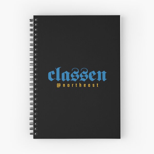 Artikelvorschau, Classen Gothic Logotyp - Blau/Gold entworfen und verkauft von CSASMerch.