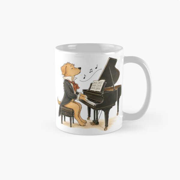Item preview, Caramel Dog Piano Maestro designed and sold by Snurly.