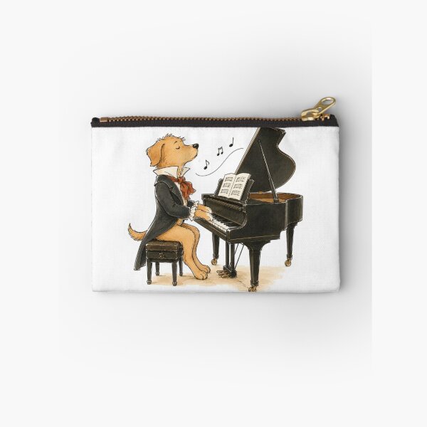 Item preview, Caramel Dog Piano Maestro designed and sold by Snurly.
