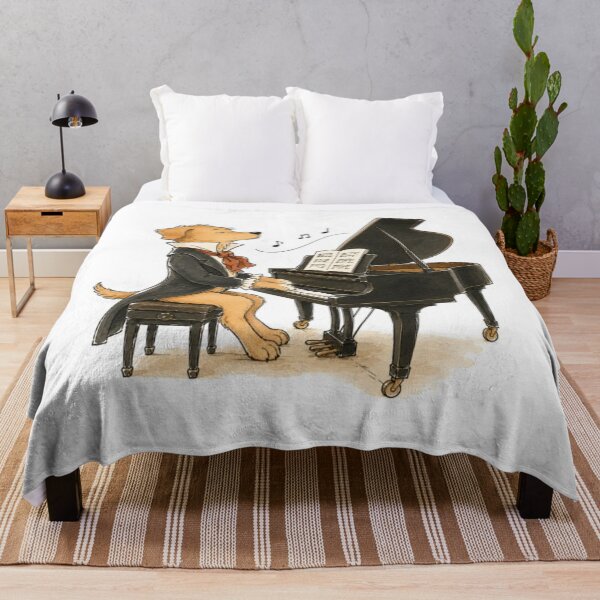 Item preview, Caramel Dog Piano Maestro designed and sold by Snurly.