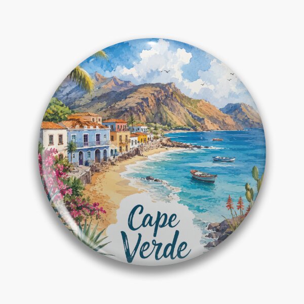Item preview, SantaMaria CapeVerde Travel Poster Wall Home Decor Art designed and sold by GTwoThree.