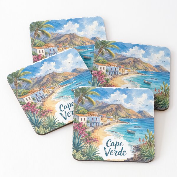 Item preview, SantaMaria CapeVerde Travel Poster Wall Home Decor Art designed and sold by GTwoThree.