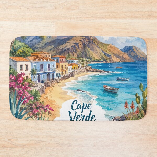 Item preview, SantaMaria CapeVerde Travel Poster Wall Home Decor Art designed and sold by GTwoThree.