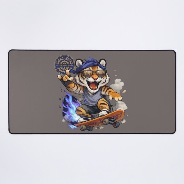 Item preview, Urban Legend: Tiger Skate Crew Fire Rider designed and sold by 63Hotpeppers.