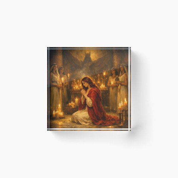 Item preview, Mary Magdalene Prays to Isis – Sacred Feminine Devotion designed and sold by SoniaSarkali.