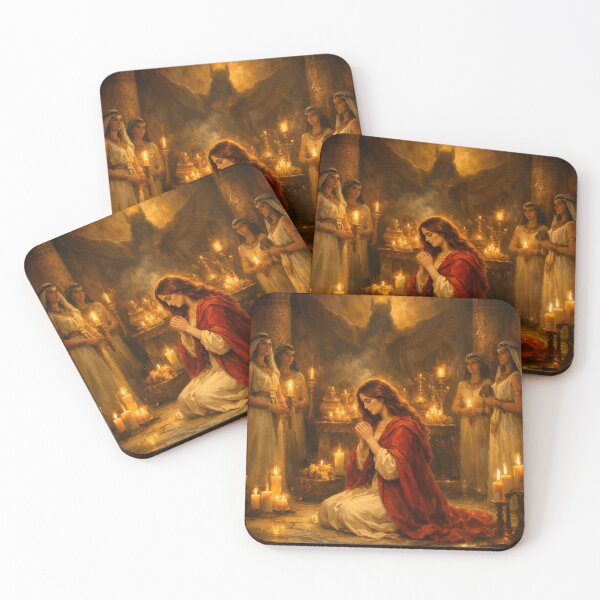Item preview, Mary Magdalene Prays to Isis – Sacred Feminine Devotion designed and sold by SoniaSarkali.