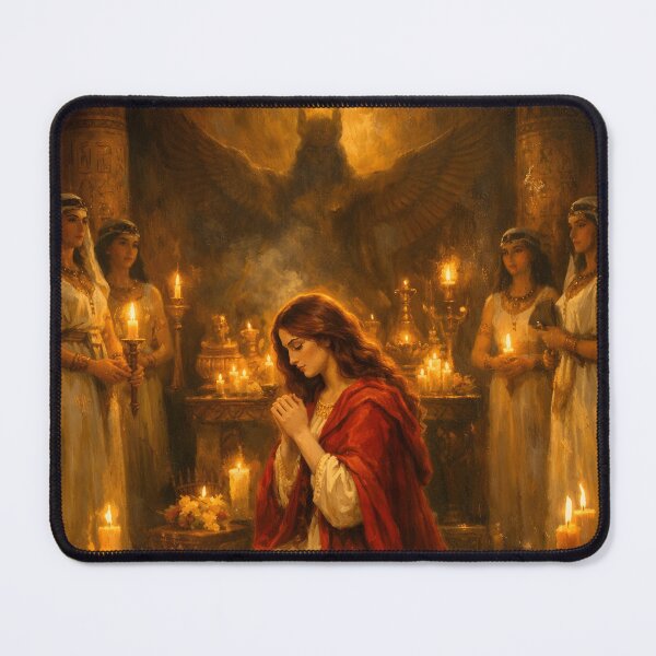 Item preview, Mary Magdalene Prays to Isis – Sacred Feminine Devotion designed and sold by SoniaSarkali.