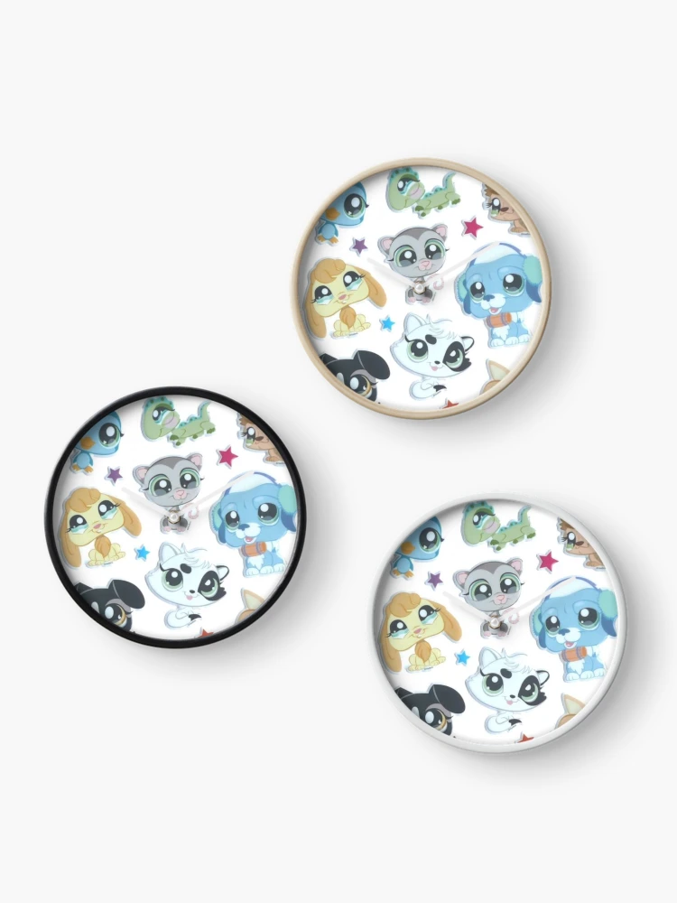 Thumbnail 3 of 4, Clock, LPS Animals! designed and sold by CatsCritterDesigns .