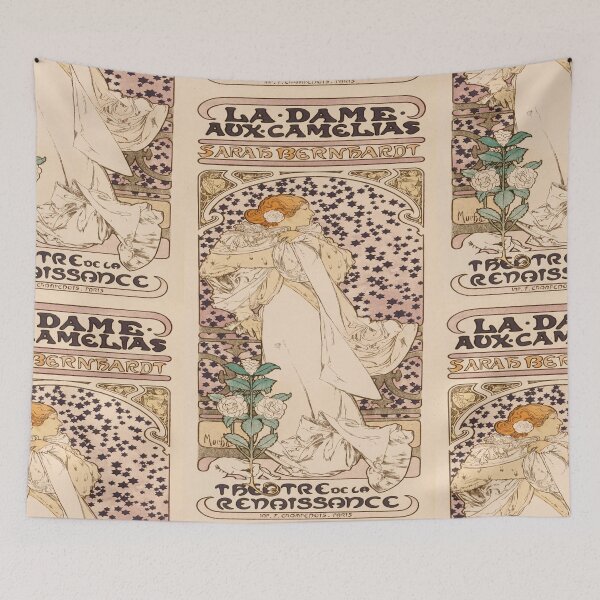 Item preview, La Dame aux Camelias Starry Woman designed and sold by artofuniverse.