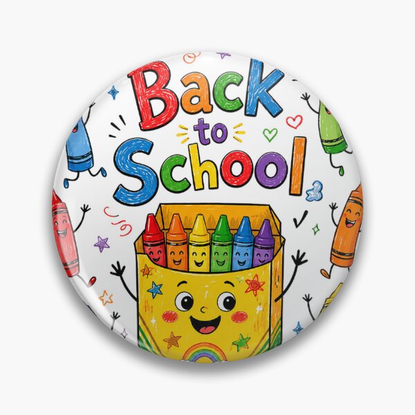 Item preview, Cute Back to School Crayon Box Design designed and sold by wingedpendesign.