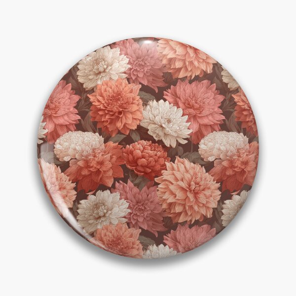 Item preview, Vibrant Dahlias Print - Flower Floral Pattern  - Retirement Gifts For Women designed and sold by RoyalStarsPatts.