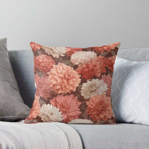 Item preview, Vibrant Dahlias Print - Flower Floral Pattern  - Retirement Gifts For Women designed and sold by RoyalStarsPatts.