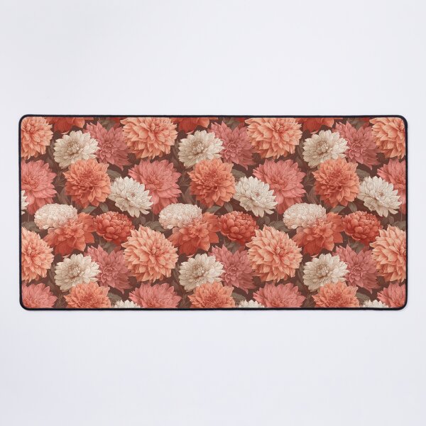 Item preview, Vibrant Dahlias Print - Flower Floral Pattern  - Retirement Gifts For Women designed and sold by RoyalStarsPatts.