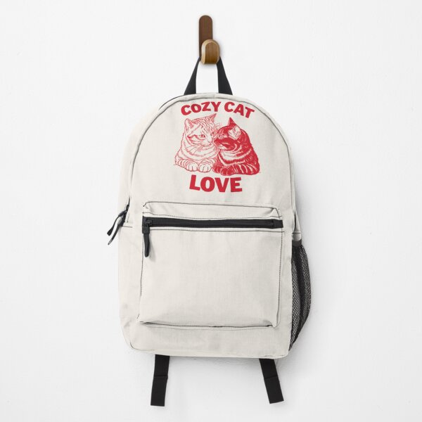 Item preview, Cozy Cat Love – Cute Romantic Cats T‑Shirt & Sticker designed and sold by ZyxDes.