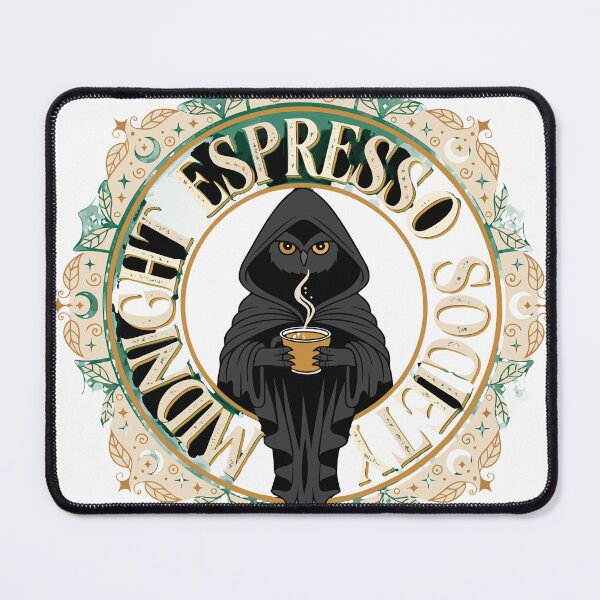 Item preview,  Vintage Gothic Coffee Sticker designed and sold by inkfusionhub99.