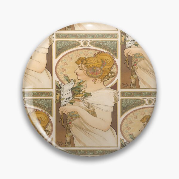 Item preview, Blonde Woman With Quill And Laurel designed and sold by artofuniverse.