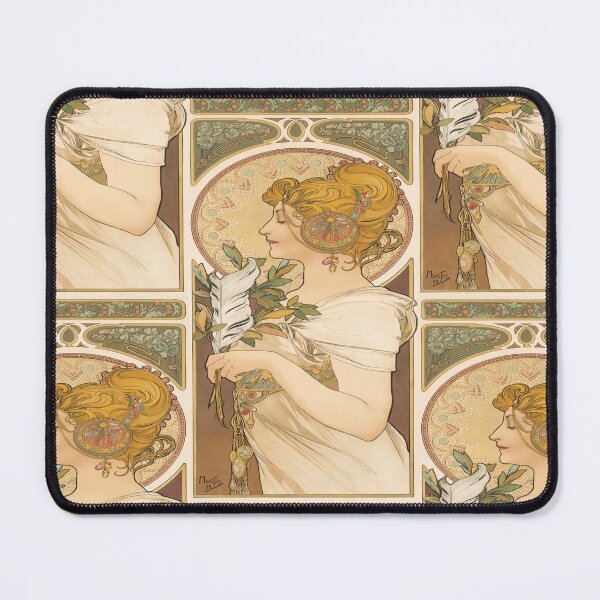 Item preview, Blonde Woman With Quill And Laurel designed and sold by artofuniverse.