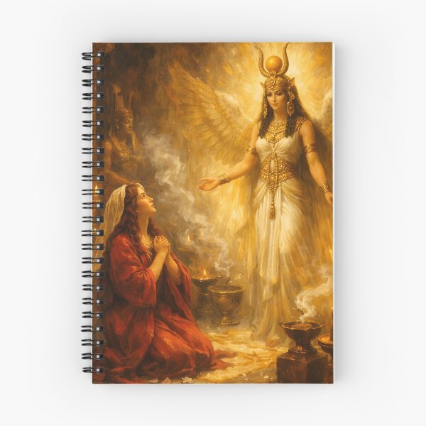Item preview, Mary Magdalene Prays to Isis – Sacred Feminine Devotion designed and sold by SoniaSarkali.