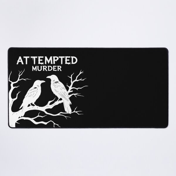 Item preview, Attempted Murder (White design) T-Shirt designed and sold by Alphatheard.